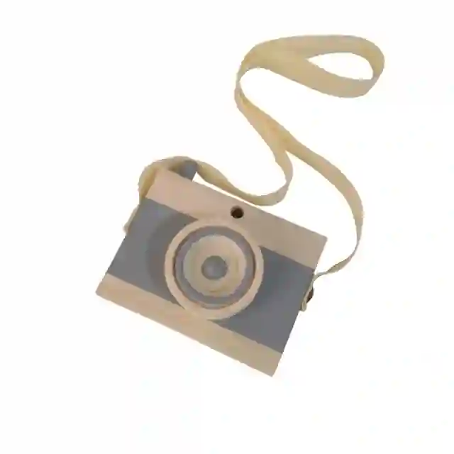 اسباب بازی چوبی طرح دوربین عکاسی مدل MKT   i