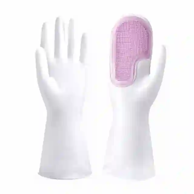 دستکش نظافت مدل سیلیکونی کد     