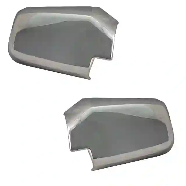 قاب آینه  جانبی خودرو صفا مدل استیل بسته دو عددی مناسب برای پراید