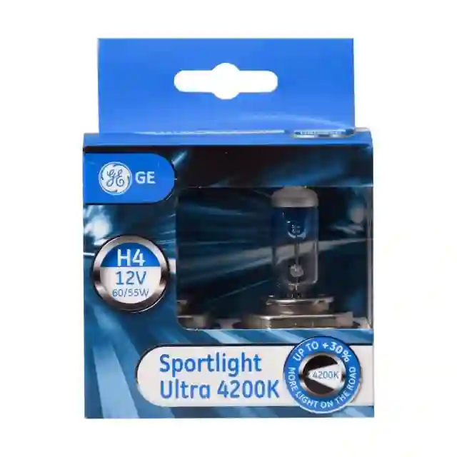 لامپ خودرو جنرال الکتریک مدل Sportlight Ultra     K کد H  بسته   عددی