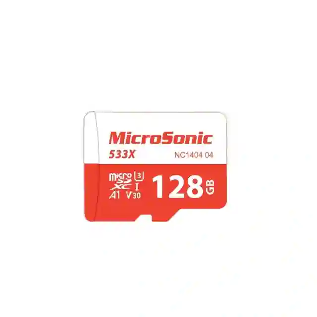 کارت حافظه microSDXC میکرو سونیک مدل    X A  V   کلاس    استاندارد UHS I U  سرعت   MBps ظرفیت     گیگابایت