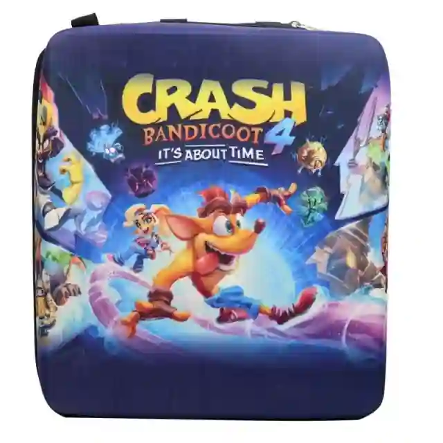 کیف حمل کنسول بازی پلی استیشن ۴ مدل Crash Bandicoot
