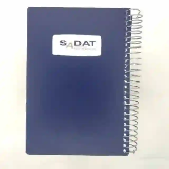 دفترچه یادداشت    برگ سیم از بغل سایز   x   Archives   فروشگاه لوازم تحریری آریا