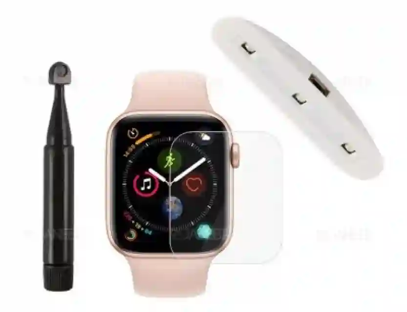 محافظ صفحه نمایش شیشه ای یو وی اپل واچ RG UV Glass Apple Watch   mm
