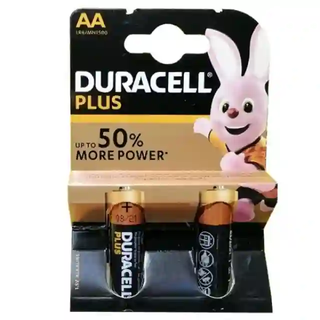 باتری قلمی آلکالاین دوراسل   عددی مدل Plus Power Duralock