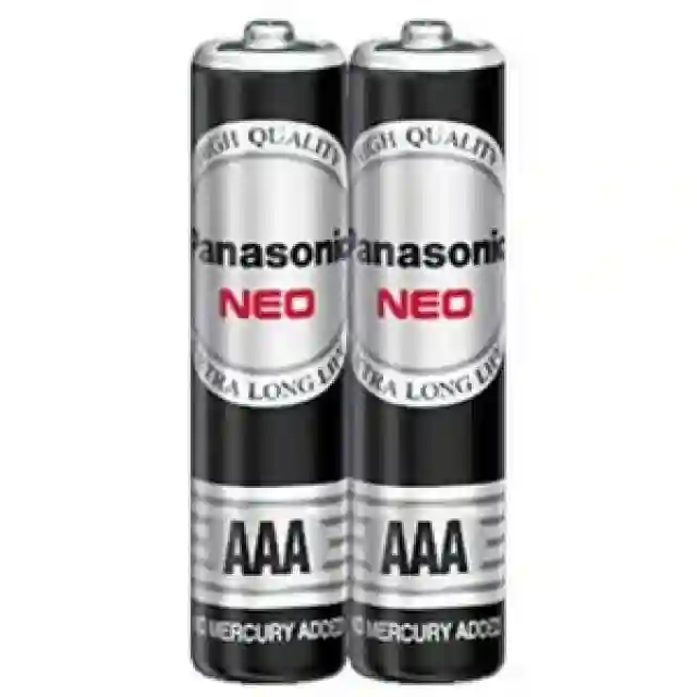 باتری نیم قلمی پاناسونیک مدل Panasonic Neo AAA بسته   عددی