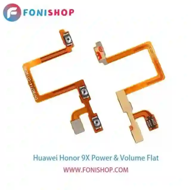فلت پاور و صدا گوشی هوآوی آنر  ایکس Huawei Honor  X