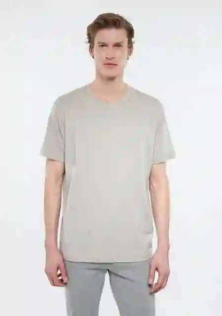 تی شرت آستین کوتاه مردانه ماوی
