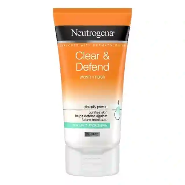خرید اینترنتی پاک کننده نیتروژنا با کد              Neutrogena Clear and Defend Wash Mask  