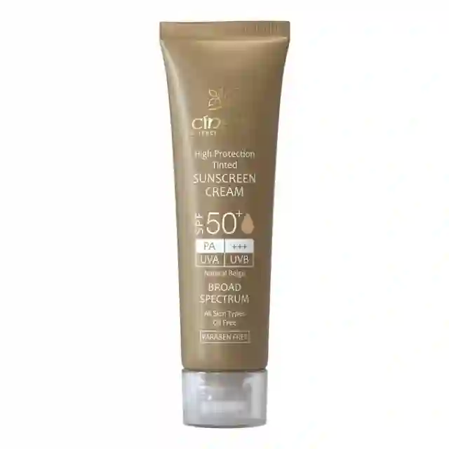 خرید اینترنتی کرم ضد آفتاب سینره با کد              Cinere High Protection Sunscreen Cream Spf    Natural Beige  