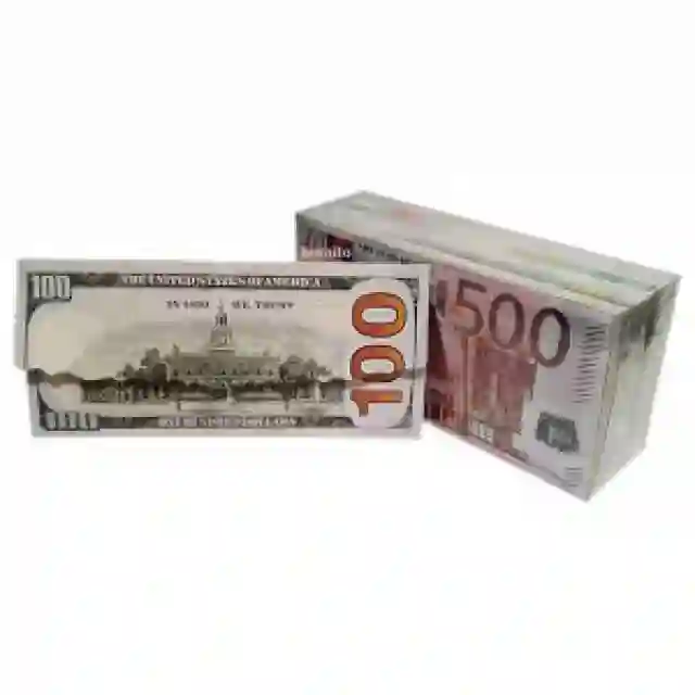 پاکت پول طرح دلار و ارزهای رایج بسته     عددی